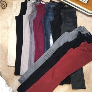 Size 4-6 pants ! 11 PAIRS TOTAL!!!